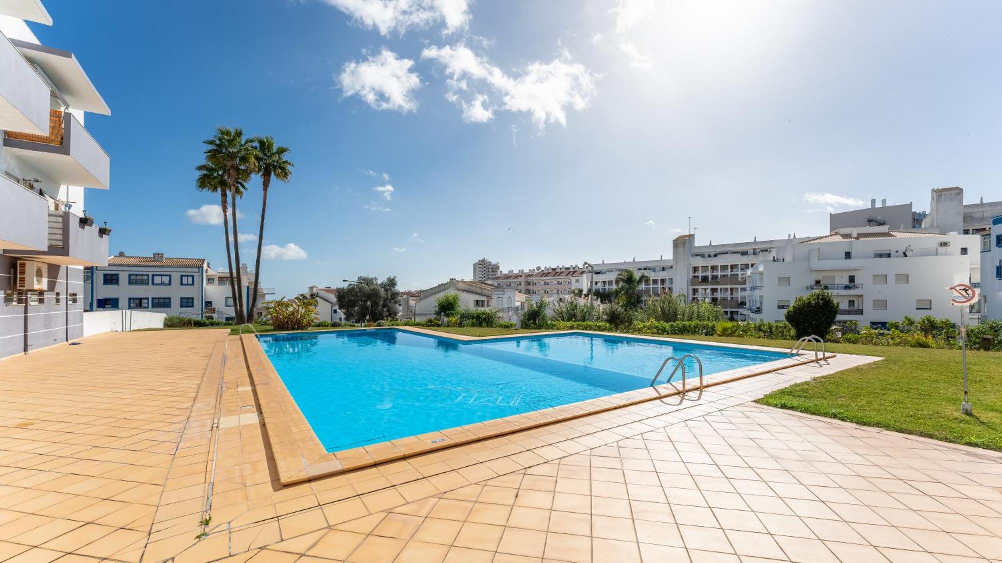 Sunny Retreat With Pool And Balcony By Lovelystay Albufeira Kültér fotó